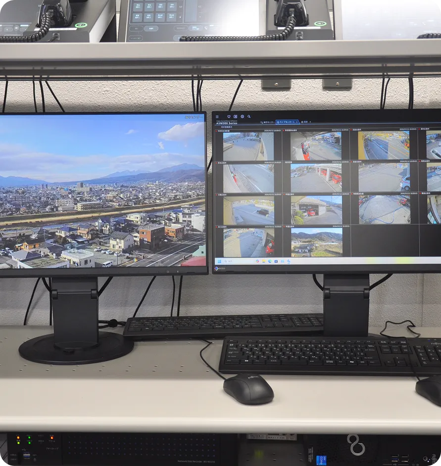 高所監視カメラ